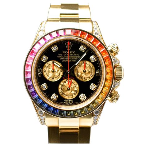 rolex daytona gold diamond